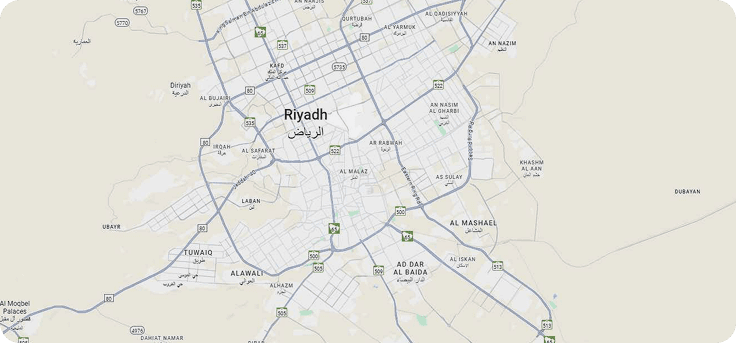 Riyadh Map